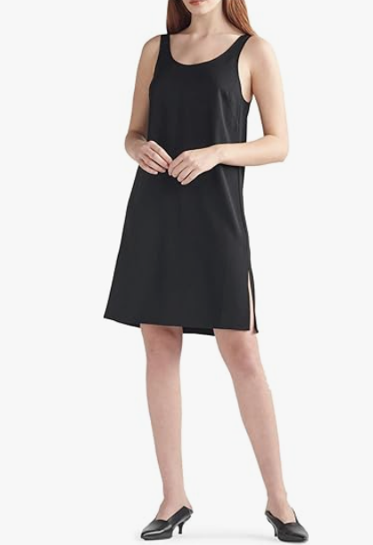 Tank Dress with Side Slits